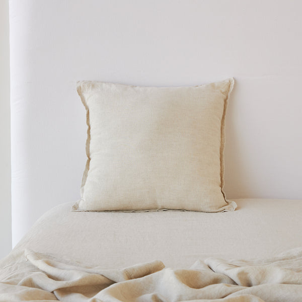 Pure Linen Cushion Cover - Natural