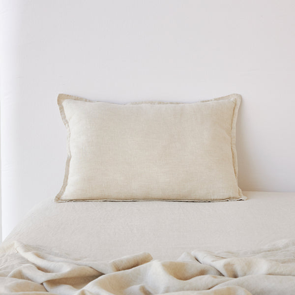 Pure Linen Cushion Cover - Natural