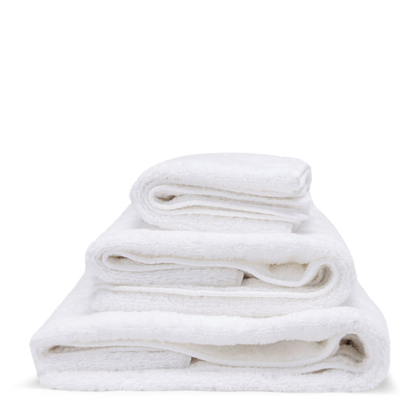Super Pile Cotton Towel - White