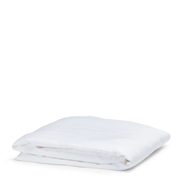 Bamboo Cotton Fitted Sheet - White