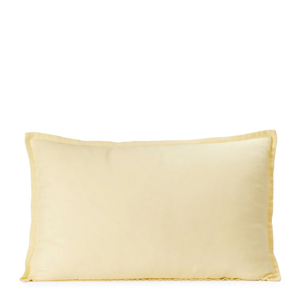 Pure Linen Cushion Cover - Buttercup