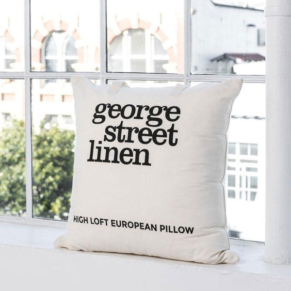 High Loft European Pillow