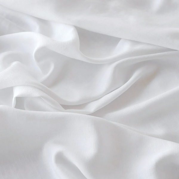 Bamboo Cotton Fitted Sheet - White